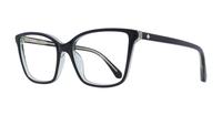 Black Kate Spade Tianna Cat-eye Glasses - Angle