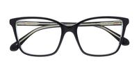 Black Kate Spade Tianna Cat-eye Glasses - Flat-lay