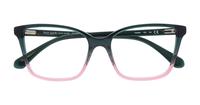 Green Kate Spade Tianna Cat-eye Glasses - Flat-lay