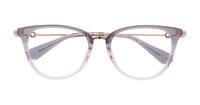 Grey/Pink Kate Spade Valencia Cat-eye Glasses - Flat-lay