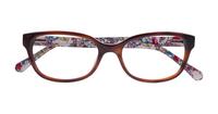 Pattern Havana Kate Spade Violette Round Glasses - Flat-lay
