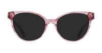 Pink Horn Kate Spade Xandra Round Glasses - Sun