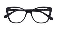 Black Kate Spade Zahra Cat-eye Glasses - Flat-lay