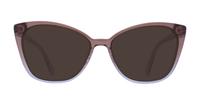 Brown / Blue Kate Spade Zahra Cat-eye Glasses - Sun