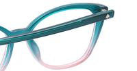 Green Kate Spade Zahra Cat-eye Glasses - Detail