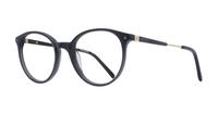 Dark Grey LE COQ SPORTIF LCS1005 Round Glasses - Angle
