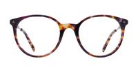 Tortoise LE COQ SPORTIF LCS1005 Round Glasses - Front