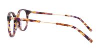 Tortoise LE COQ SPORTIF LCS1005 Round Glasses - Side