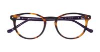 Tortoise LE COQ SPORTIF LCS1007 Round Glasses - Flat-lay