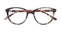 Tortoise/Nude LE COQ SPORTIF LCS1015 Round Glasses - Flat-lay