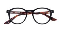 Black LE COQ SPORTIF LCS2010 Rectangle Glasses - Flat-lay