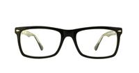 Black Lee Cooper LC9063 Rectangle Glasses - Front