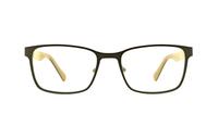 Matt Brown Lennox Jesse Rectangle Glasses - Front