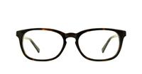 Brown Lennox Joni Oval Glasses - Front