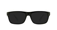 Black / Turquoise Lennox Kadee Oval Glasses - Sun