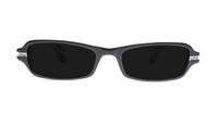 Black Lennox Keja Rectangle Glasses - Sun