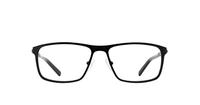 Black Lennox Lenni Oval Glasses - Front