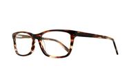 Brown Lennox Oda Oval Glasses - Angle