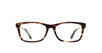 Brown Lennox Oda Oval Glasses - Front