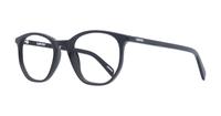 Black Levis LV1002 Square Glasses - Angle
