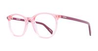 Pink Levis LV1002 Square Glasses - Angle