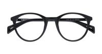 Black Levis LV1005 Oval Glasses - Flat-lay