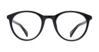 Black Levis LV1005 Oval Glasses - Front