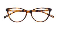 Havana Levis LV1015 Cat-eye Glasses - Flat-lay