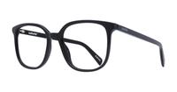 Black Levis LV1020 Square Glasses - Angle