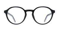 Black Levis LV1023 Round Glasses - Front