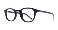Black Levis LV1029 Oval Glasses - Angle
