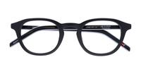 Black Levis LV1029 Oval Glasses - Flat-lay