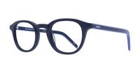 Blue Levis LV1029 Oval Glasses - Angle