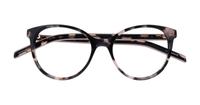 Pink Havana Levis LV1031 Cat-eye Glasses - Flat-lay