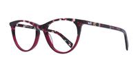Havana Pink Levis LV1034 Cat-eye Glasses - Angle