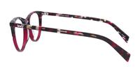 Havana Pink Levis LV1034 Cat-eye Glasses - Side