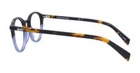 Yellow/Blue/Havana Levis LV1036 Round Glasses - Side
