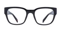 Black / Red Levis LV1047-49 Rectangle Glasses - Front