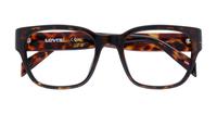 Havana Levis LV1047-51 Rectangle Glasses - Flat-lay