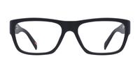 Black / Red Levis LV1049 Rectangle Glasses - Front