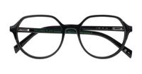 Black Levis LV1055 Square Glasses - Flat-lay
