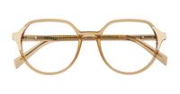 Champagne Levis LV1055 Square Glasses - Flat-lay