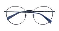 Blue Levis LV1059 Round Glasses - Flat-lay