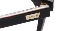 Dark Havana Levis LV5005 Oval Glasses - Detail