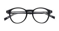 Black Levis LV5013 Round Glasses - Flat-lay