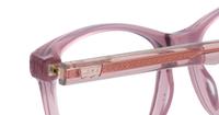 Pink Levis LV5015 Square Glasses - Detail