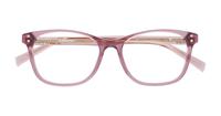 Pink Levis LV5015 Square Glasses - Flat-lay