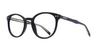 Black Levis LV5016 Round Glasses - Angle