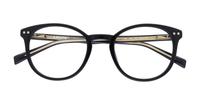 Black Levis LV5016 Round Glasses - Flat-lay