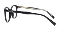 Black Levis LV5016 Round Glasses - Side
